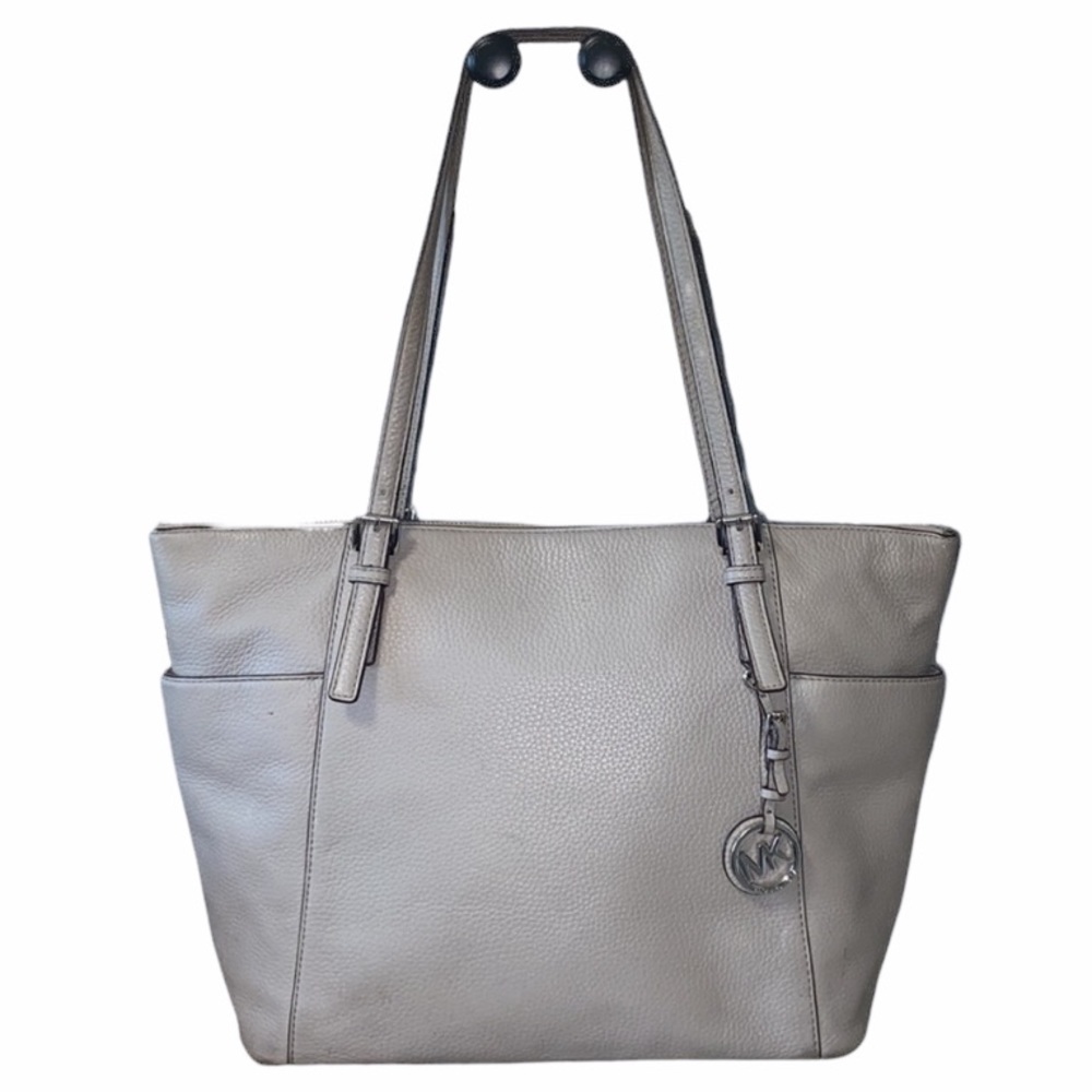 Michael Kors Jet Set Large Crossgrain Leather Tote